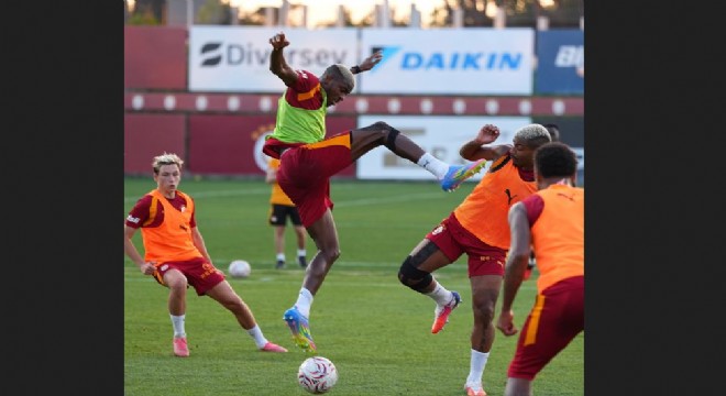 Galatasaray, Göztepe maçı hazırlıklarını sürdürdü
