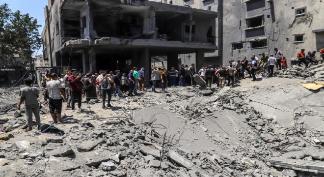 Gazze’de can kaybı 54 bin 981'e yükseldi
