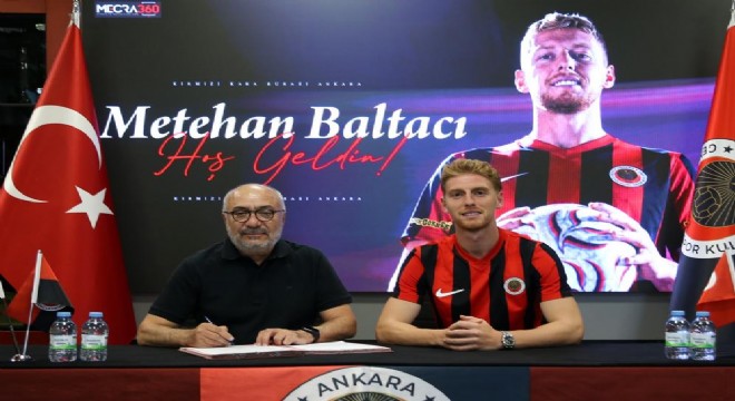 Gençlerbirliği, Metehan Baltacı'yı duyurdu