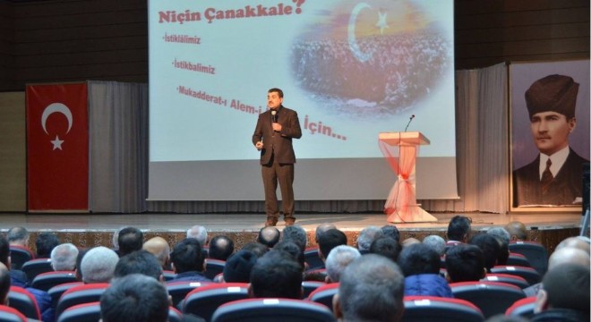 Göktaş, ‘Gençliğin Zaferi ve Çanakkale’yi anlattı