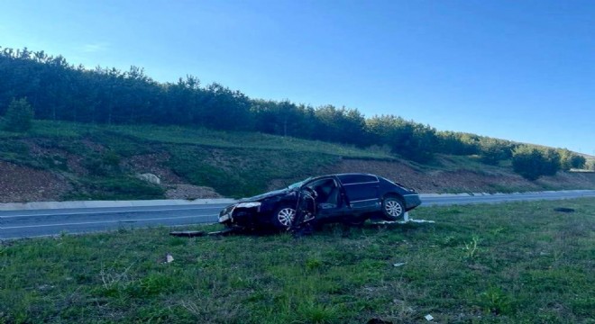 Göle yolunda kaza: 1 ölü