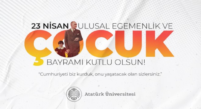 Hacımüftüoğlu'ndan 23 Nisan Mesajı
