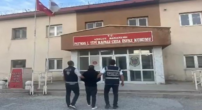 Hınıs'ta aranan hükümlü yakalandı