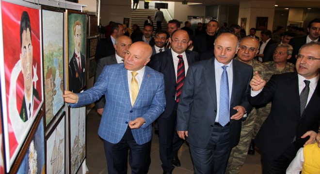 Hükümlü ve tutuklulardan el sanatları sergisi