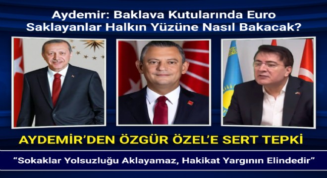 Aydemir:  Hakikat Yargının Elindedir 