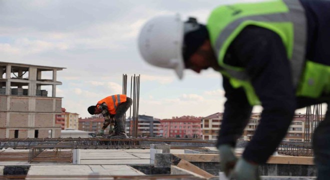 İnşaat üretimi yıllık yüzde 2,3 arttı