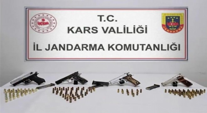Jandarmadan silah ve mühimmat operasyonu