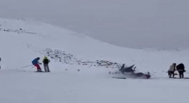 Kayak merkezinde kaza: 6 yaralı