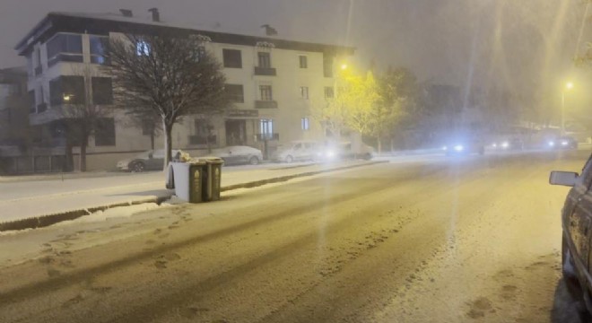 Kızıldağ'da karla mücadele seferberliği