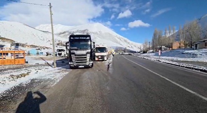 Kop Dağı’nda buzlanma