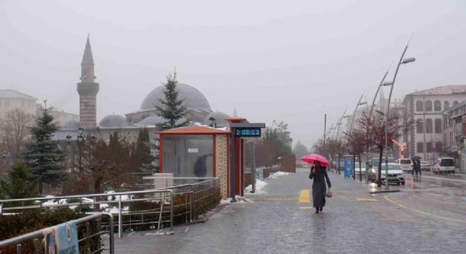 Meteoroloji'den Erzurum v için kuvvetli yağış uyarısı