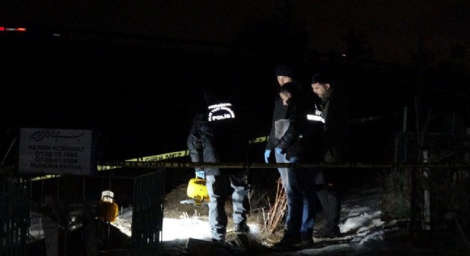 Mezarlıkta çöp poşeti içinde cenin bulundu