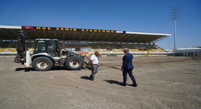 Muş Şehir Stadı'na 59 milyon liralık dev yatırım