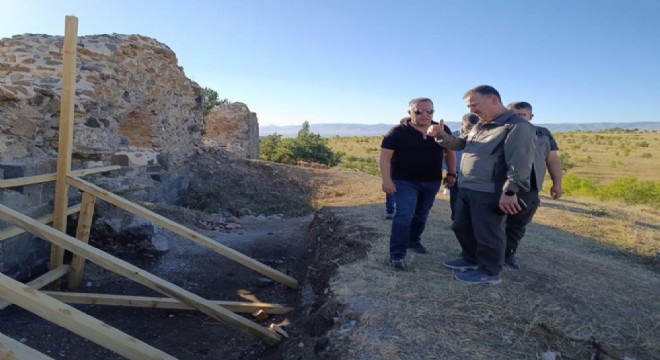 Nene Hatun Tarihi Millî Parkı’ndaki restorasyon
