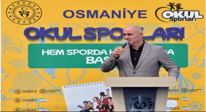 Okul sporları hokey grup müsabakaları Osmaniye’de başladı