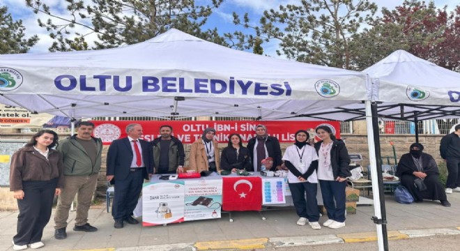 Oltu'da Marifetli gençlik tansiyon ölçtü