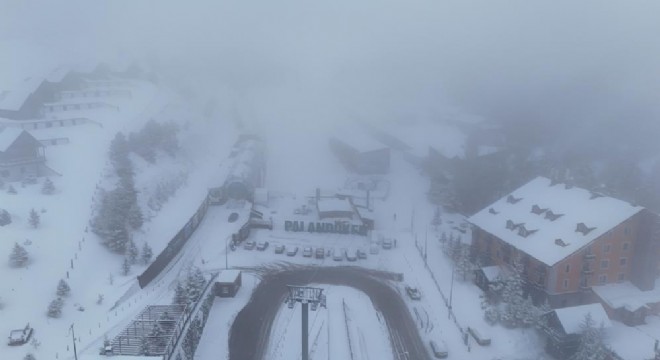 Palandöken'de kayak sezonu 2. kez uzatıldı