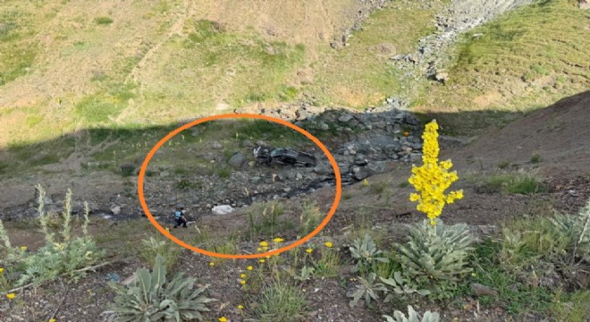 Palandöken geçidinde kaza: 1 yaralı