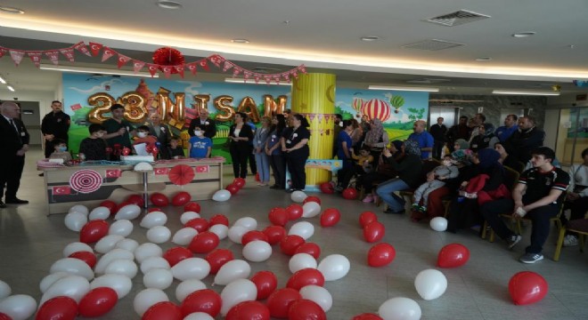 Şehir Hastanesinde 23 Nisan sevinci