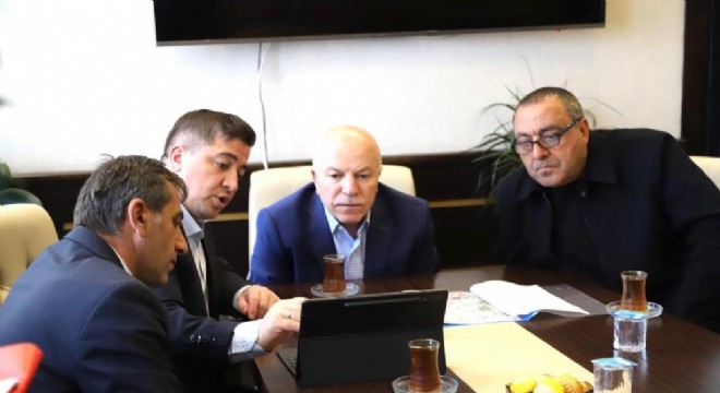 Sekmen Büyükşehir Narman yatırımlarını inceledi