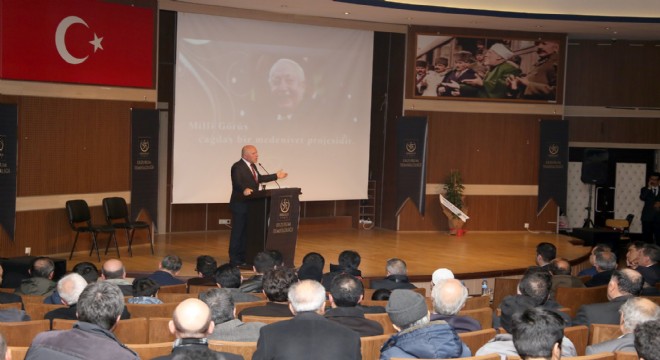 Sekmen iman kardeşliğini anlattı