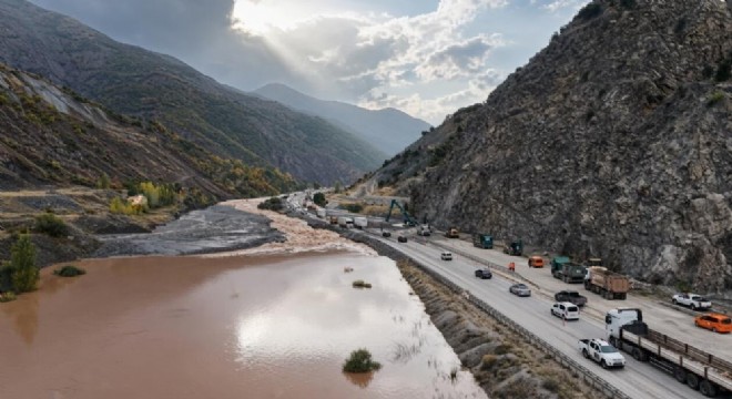 Selin yol açtığı tahribat havadan görüntülendi