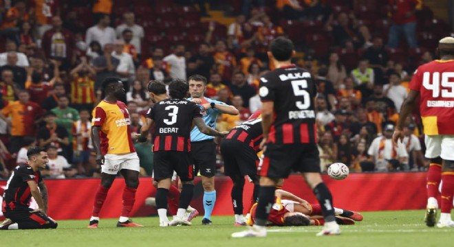 Sezonun ilk kırmızı kartı Kyziridis'e çıktı