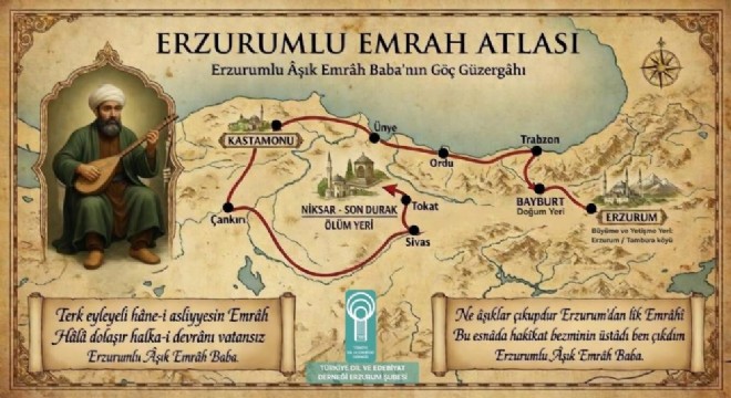 TDED den Erzurum’a üç kültür atlası