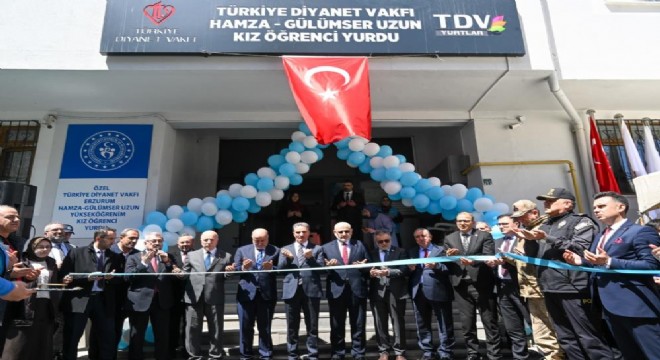 TDV Kız Öğrenci Yurdu hizmete açıldı