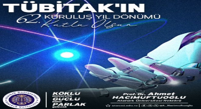 TÜBİTAK 62’inci yılında