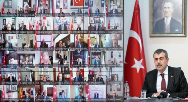 Tekin, 81 il milli eğitim müdürüyle bir araya geldi