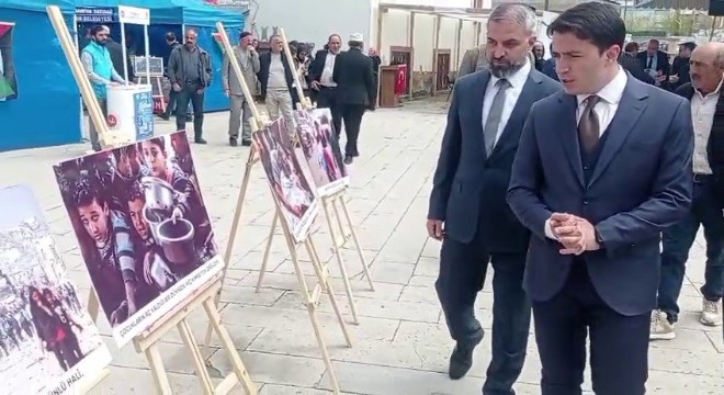Tekman’da Gazze için hayır çarşısı kuruldu