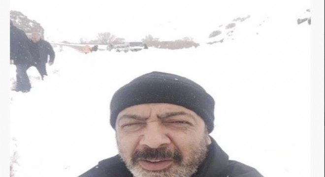 Tekman yolunda çığ alarmı