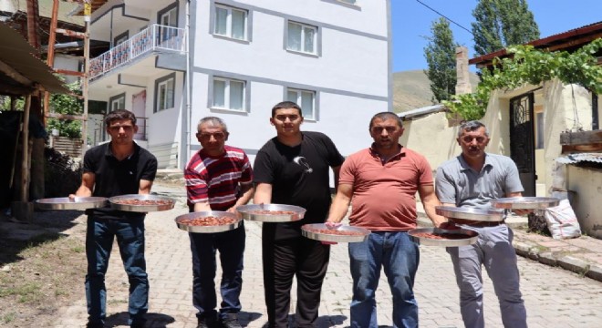 Tortum'da imece usulü festival
