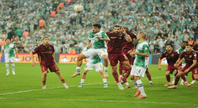 Trendyol 1. Lig: Bursaspor: 1 - Mardin 1969 Spor: 2
