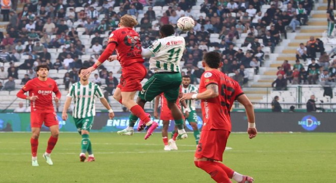 Trendyol Süper Lig: Konyaspor: 2 - Gençlerbirliği: 0