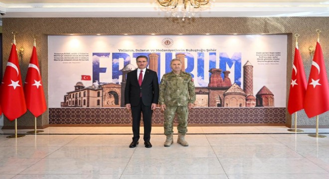 Vali Baruş Aktaş Paşayı ağırladı