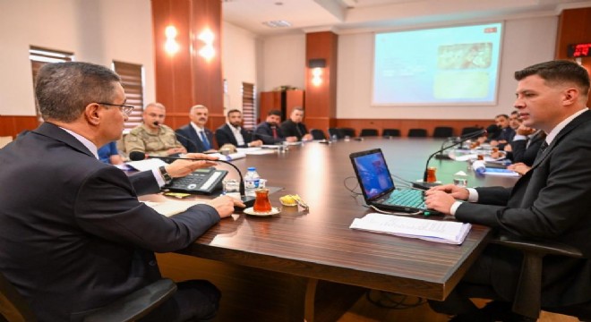 Vali Baruş'tan Palandöken mesaisi