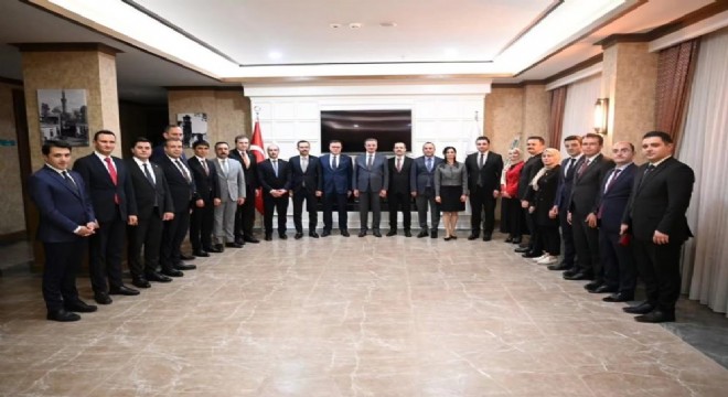 Valilikten Kaymakamlara veda etkinliği