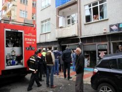 Yakutiye’de iş yeri yangını