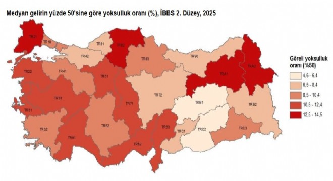 Yoksulluk ve Yaşam Koşulları İstatistikleri açıklandı