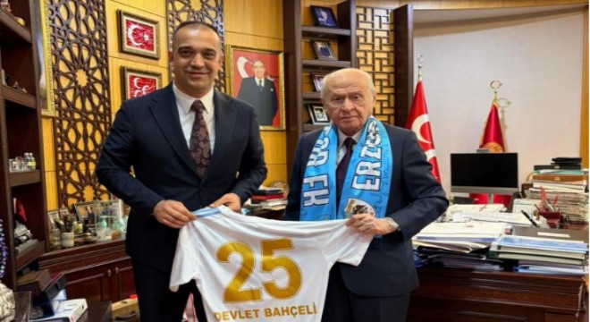 Yurdagül’den Bahçeli’ye şampiyonluk ziyareti: