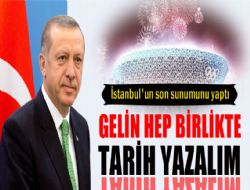 ‘Gelin hep birlikte tarih yazalım’ 