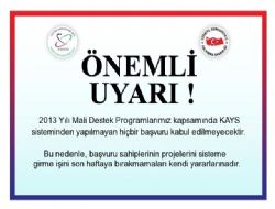 KUDAKA’dan KAYS uyarısı