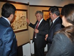 Karayazı eski Kaymakamının sanat aşkı