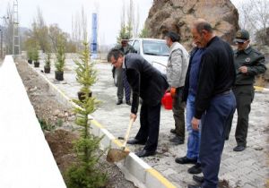 Orman İşletmesi’nden şehitlere saygı