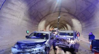 Artvin’de tünelde kaza: 7 yaralı