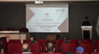 Bayburt’ta tarım personeline numune alma teknikleri anlatıldı