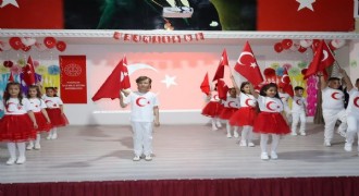 Pasinler'de 23 Nisan coşkuyla kutlandı