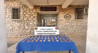 36 kilo sarma altın ele geçirildi